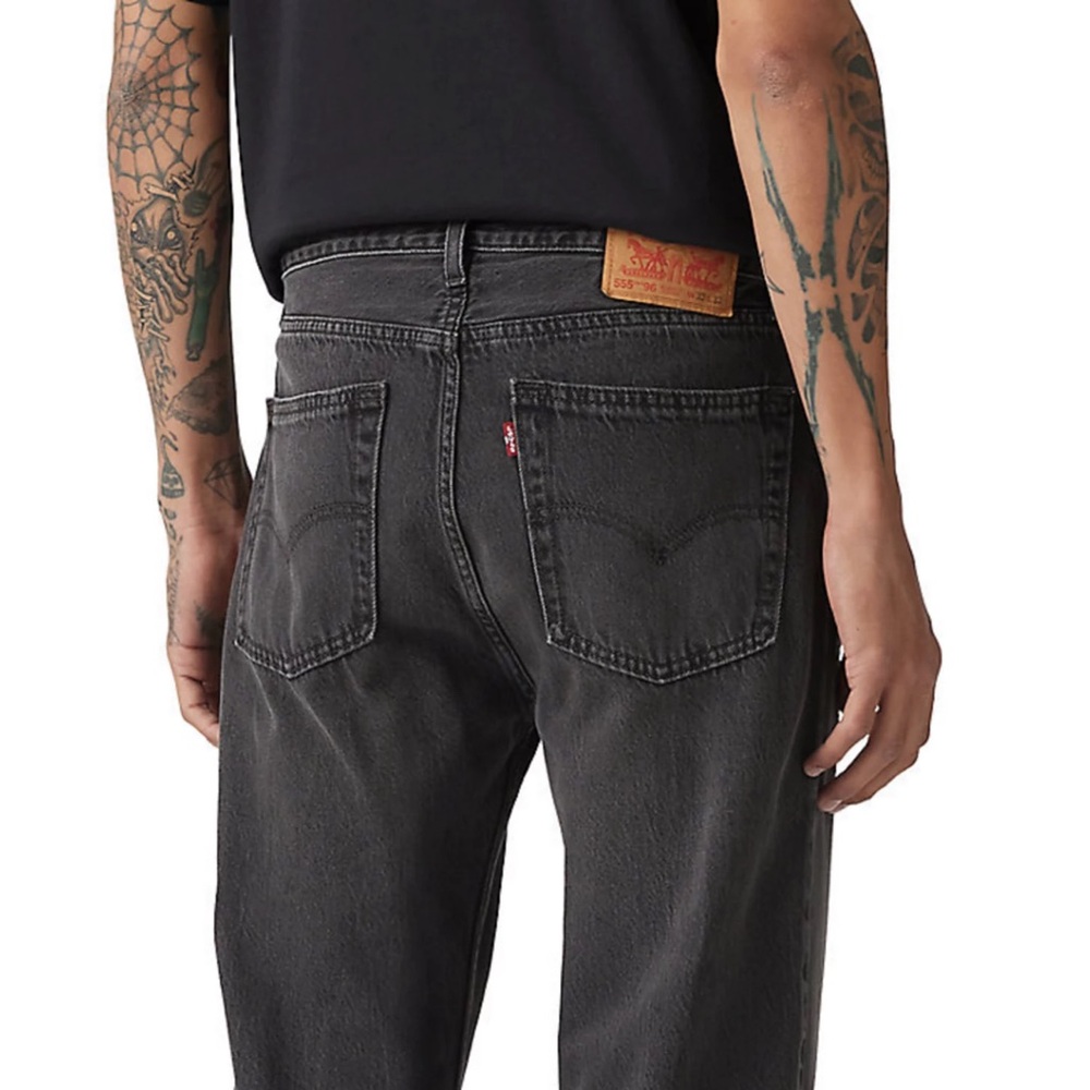 Levi’s 505 Relaxed Cotton Denim Jeans 36x29
